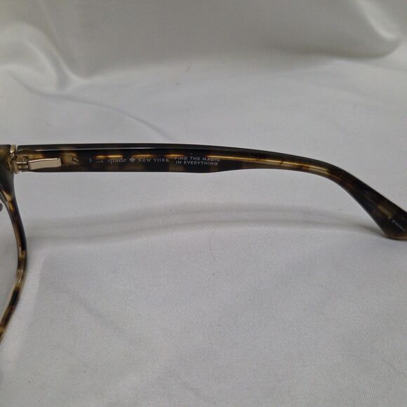 Kate Spade NY Carolanne WR9 Eyeglasses Havana Brown Tortoise FRAME 51-17-140 - Picture 3 of 7